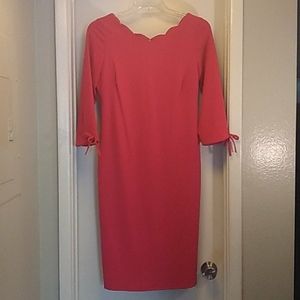 Glamour fuschia colored dress